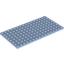 Набор LEGO Plate 8 x 16, Bright Light Blue