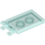 Набор LEGO Tile Special 2 x 3 with 2 Clips [Thick Open O Clips], Trans-Light Blue