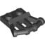 Набор LEGO Plate Special 1 x 2 with Angled Handles on Side, Черный