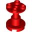 Набор LEGO Support 2 x 2 x 2 Stand with Reach-Through Center Hole, Красный