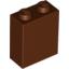 Набор LEGO Brick 1 x 2 x 2 with Inside Stud Holder, Красно-коричневый