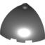 Набор LEGO Brick Round Corner 3 x 3 x 2 Dome Top, Черный