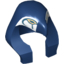 Набор LEGO Minifig Headdress Horus with Eye Print, Темно-синий