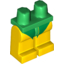 Набор LEGO Legs and Green Hips with Green Short Swimsuit Print, Желтый