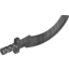 Набор LEGO Minifig Sword [Khopesh], Pearl Dark Gray