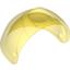Набор LEGO Minifig Visor [Large with Trapezoid Top], Trans-Yellow