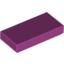 Набор LEGO Tile 1 x 2 with Groove, Пурпурный