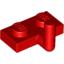 Набор LEGO Plate Special 1 x 2 with Arm Up [Horizontal Arm 5mm], Красный