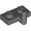 Набор LEGO Plate Special 1 x 2 with Arm Up [Horizontal Arm 5mm], Темный сине-серый