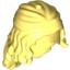 Набор LEGO Minifig Hair Friends Long Wavy, Partially Tied Back, Bright Light Yellow