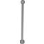 Набор LEGO Flagpole / Antenna 1 x 9 [Duplo], Flat Silver