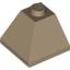 Набор LEGO Slope 45В° 2 x 2 Double Convex, Dark Tan