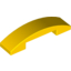 Набор LEGO Slope Curved 4 x 1 Double No Studs, Желтый