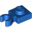 Набор LEGO Plate Special 1 x 1 with Clip Vertical [Thick Open O Clip], Голубой