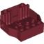 Набор LEGO Vehicle Base 6 x 5 x 2 [2 Seats], Темно-красный
