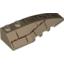 Набор LEGO Wedge 6 x 2 Right with Bricks and Hieroglyphs Print [7327], Dark Tan