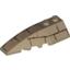 Набор LEGO Wedge 6 x 2 Left with Bricks and Hieroglyphs Print [7237], Dark Tan