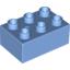 Набор LEGO Brick 2 x 3, Medium Blue