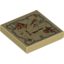 Набор LEGO Tile  2 x  2 with Map Pyramid and Sphinx Print, Tan