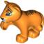 Набор LEGO Duplo Tiger Cub, Raised Paw, Оранжевый