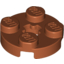 Набор LEGO Plate Round 2 x 2 with Axle Hole Type 1 (+ Opening), Темно-оранжевый
