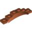 Набор LEGO Mudguard 1 1/2 x 6 x 1 [Arch Extended], Темно-оранжевый