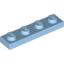 Набор LEGO Plate 1 x 4, Maersk Blue