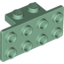 Набор LEGO Bracket 1 x 2 - 2 x 4, Sand Green