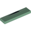 Набор LEGO Tile 1 x 4 with White Line with Black Curved Border Print, Sand Green