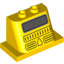 Набор LEGO Windscreen 2 x 3 x 2 with 2 x 4 Base with Grille and Window Print, Желтый
