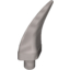 Набор LEGO Barb Large (Claw, Horn), Flat Silver