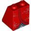 Набор LEGO Slope 65В° 2 x 2 x 2 with Bottom Tube with Kimono Print, Красный