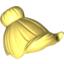 Набор LEGO Minifig Hair Female with Top Knot Bun and Forelock, Bright Light Yellow
