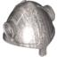 Набор LEGO Minifig Helmet - Viking with Side Horn Holes, Серебристый металлик