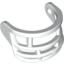 Набор LEGO Minifig Visor Hockey Mask, Белый