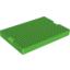 Набор LEGO Brick, Modified 16 x 24 x 2 with 1 x 4 Indents on Ends (5932 Container Top), Ярко-зеленый