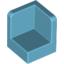 Набор LEGO Panel 1 x 1 x 1 Corner, Medium Azure