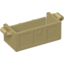 Набор LEGO Treasure Chest Bottom with Rear Slots, Tan