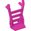 Набор LEGO Minifig Hand Truck Frame, Темно-розовый