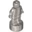 Набор LEGO Minifig Trophy Statuette, Серебристый металлик