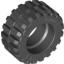 Набор LEGO Tyre 30.4 x 14 Offset Tread [Centre Band], Черный
