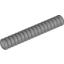 Набор LEGO Hose, Ribbed 7mm D. 6L, Flat Silver