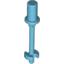 Набор LEGO Bar 3L with Handle, Stop Ring and Side Stops (Minifig Ski Pole), Medium Azure
