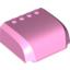 Набор LEGO Windscreen 5 x 6 x 2 Curved Top Canopy with 4 Studs, Ярко-розовый