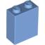 Набор LEGO Brick 1 x 2 x 2 with Inside Stud Holder, Medium Blue