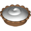 Набор LEGO Pie with White Cream Filling Pattern, Medium Dark Flesh