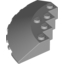 Набор LEGO Brick Round Corner 6 x 6 with 33В° EdgeSlope and Facet Cutout, Светлый сине-серый