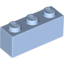 Набор LEGO Brick 1 x 3, Bright Light Blue