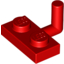 Набор LEGO Plate Special 1 x 2 with Arm Up [Horizontal Arm 6mm], Красный