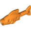 Набор LEGO Fish [Anti-Stud Mouth], Оранжевый